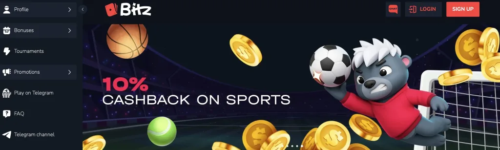 Bitz sportsbook Cashback